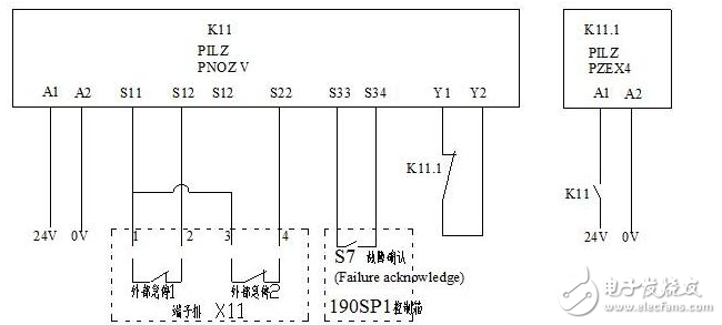 安全繼電器工作原理、接線圖、使用方法